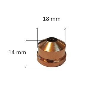 Tobera corta Plasma CB150 Fig. Nº 10